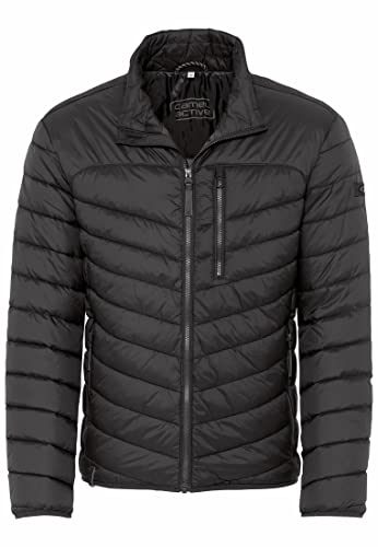 camel active Herren Steppjacke aus recyceltem Materialmix 56 Grau camel active Herren Steppjacke aus recyceltem Materialmix 56 Grau von camel active