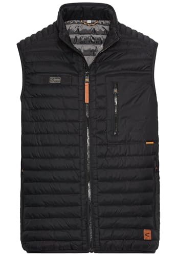 camel active Herren Steppweste mit leichtem Futter Schwarz, menswear-48 camel active Herren Steppweste mit leichtem Futter Schwarz, menswear-48 von camel active