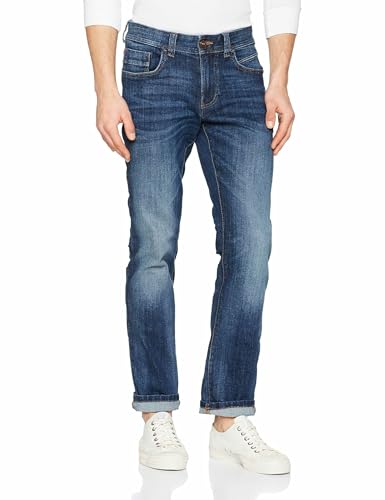camel active Herren Regular Fit 5-Pocket Jeans aus Baumwolle Blau, menswear-38/36 von camel active