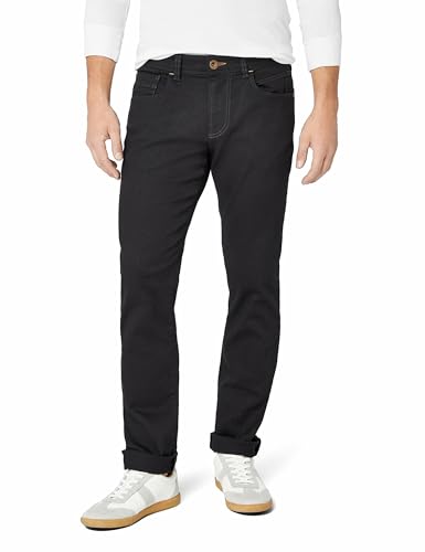 camel active Herren Regular Fit 5-Pocket Jeans Forever Black Schwarz, menswear-32/30 von camel active