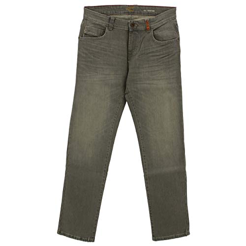 camel active Herren Straight Jeans 5z34, Grau (GREY USED 7), 34W / 30L von camel active