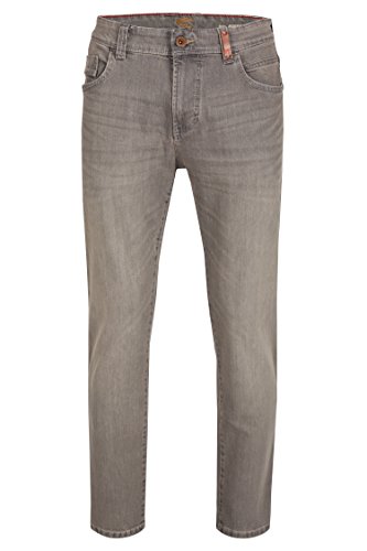 camel active Herren Straight Jeans 5z34, Grau (GREY USED 7), 34W / 34L von camel active