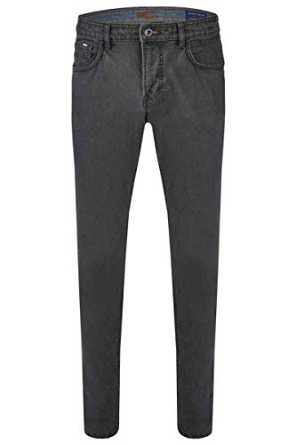 camel active Herren Straight Leg Jeans Hose 5-Pocket Houston Grey W54/L34 von camel active