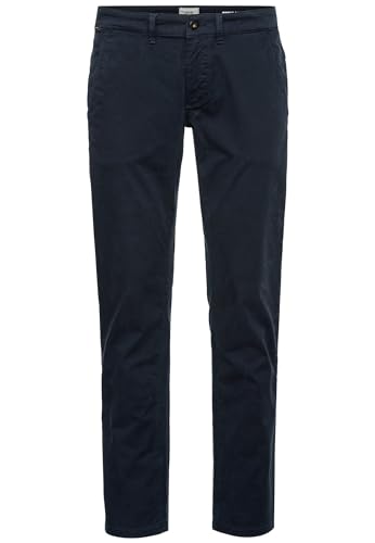 camel active Herren Stretch Chino Regular Fit Houston Hose, Dunkelblau, 34W / 32L von camel active