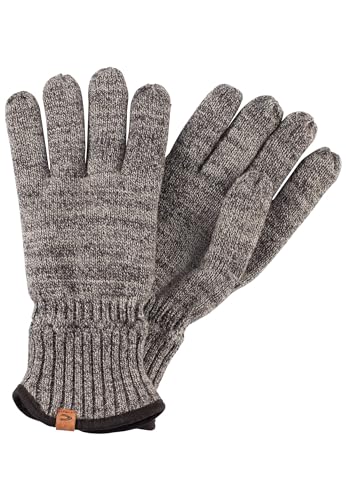 camel active Herren Strickhandschuhe mit warmen Futter Grau, menswear-M von camel active