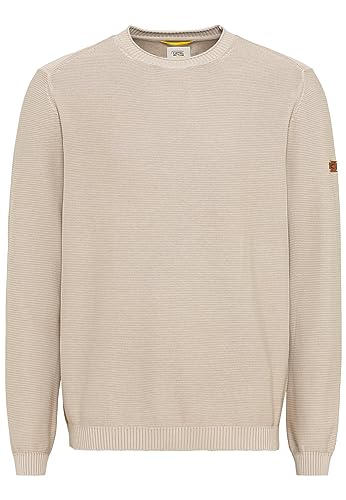 camel active Herren Strickpullover aus Organic Cotton Beige Menswear-M von camel active