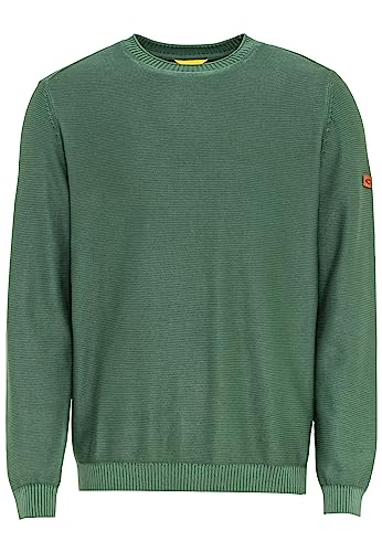 camel active Herren Strickpullover aus Organic Cotton Dunkelgrün Menswear-M von camel active