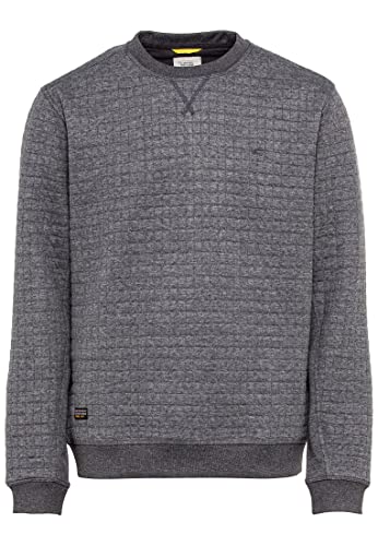 camel active Herren Sweathsirt in moderner Steppoptik Grau Menswear-XXL camel active Herren Sweathsirt in moderner Steppoptik Grau Menswear-XXL von camel active