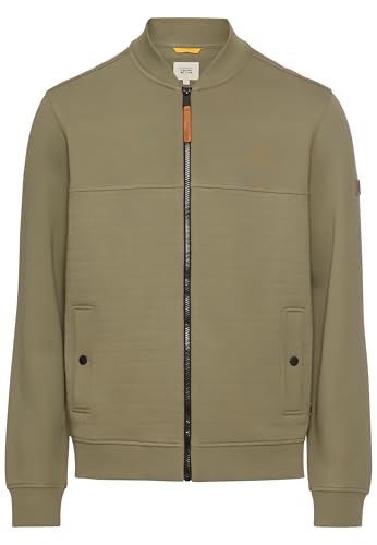 camel active Herren Sweatjacke mit Stehkragen Dunkelgrün Menswear-L von camel active