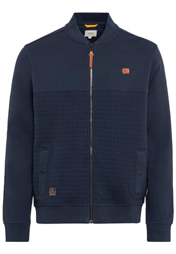 camel active Herren Sweatjacke mit Steppmuster Dunkelblau Menswear-M von camel active
