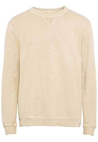 camel active Herren Sweatshirt aus Baumwolle Beige Menswear-XL von camel active