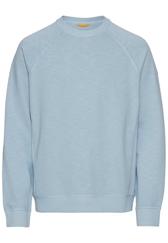 camel active Herren Sweatshirt aus Reiner Baumwolle Blau Menswear-S von camel active