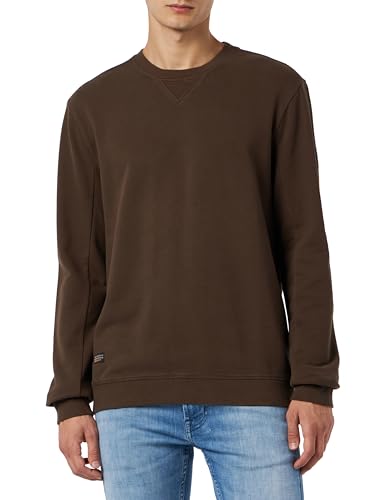 camel active Herren Sweatshirt aus Reiner Baumwolle Braun Menswear-L von camel active