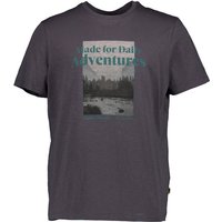 camel active Herren T-Shirt Grau Baumwolle von camel active