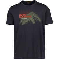 camel active Herren T-Shirt grau Baumwolle von camel active