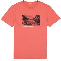 camel active Herren T-Shirt orange Baumwolle von camel active