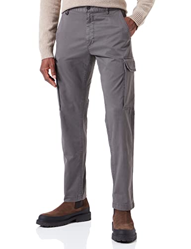 camel active Herren Tapered Fit Cargo Hose 30 Dunkelgrau menswear-35/30 von camel active