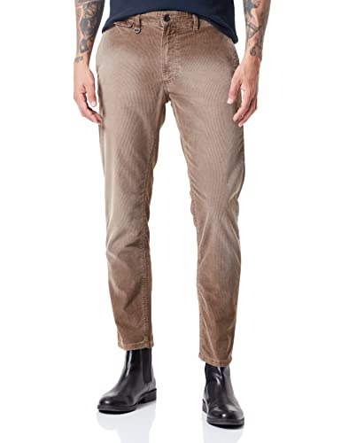 camel active Herren Tapered Fit Cord Chino 30 Braun menswear-32/30 von camel active