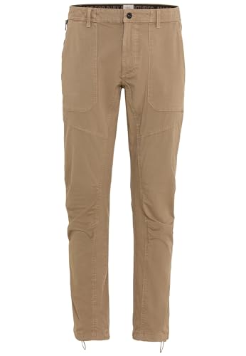 camel active Herren Tapered Fit Worker Chino Braun, menswear-33/32 von camel active