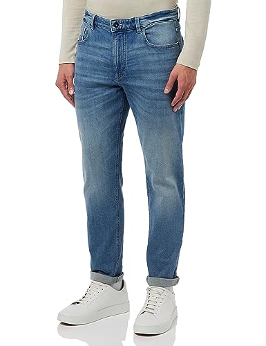 camel active Herren Tapered Fit fleXXXactive® 5-Pocket Jeans 30 Blau menswear-31/30 von camel active