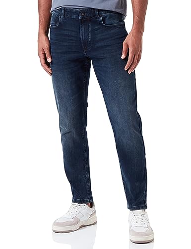 camel active Herren Tapered Fit fleXXXactive® 5-Pocket Jeans 30 Blau menswear-34/30 von camel active