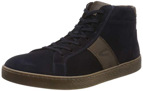 camel active Herren Tonic 13 Hohe Sneaker, Blau (Midnight/Mocca 1), 40.5 EU von camel active