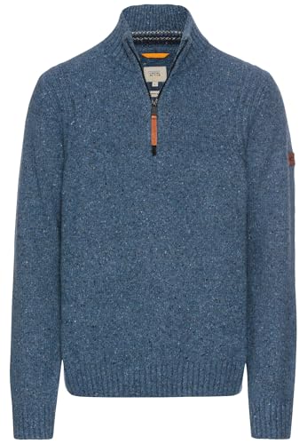 camel active Herren Troyer Pullover aus einem Wollmix Denim Blau Menswear-XXL camel active Herren Troyer Pullover aus einem Wollmix Denim Blau Menswear-XXL von camel active