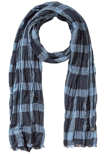 camel active Herren Webschal aus softem Viskose-Mix Nachtblau, menswear-OS von camel active