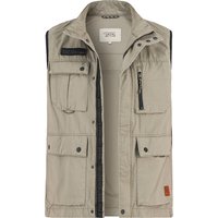 camel active Herren Weste beige,grün unifarben von camel active
