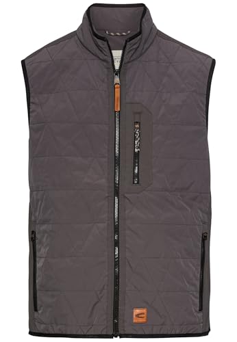 camel active Herren Herren Weste mit Stehkragen – Winddicht | Wasserabweisend | Elastischer Saum Grau, menswear-54 camel active Herren Herren Weste mit Stehkragen – Winddicht | Wasserabweisend | Elastischer Saum Grau, menswear-54 von camel active