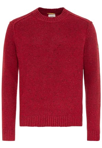 camel active Herren Wollpullover Crewneck Dark red - XXL camel active Herren Wollpullover Crewneck Dark red - XXL von camel active
