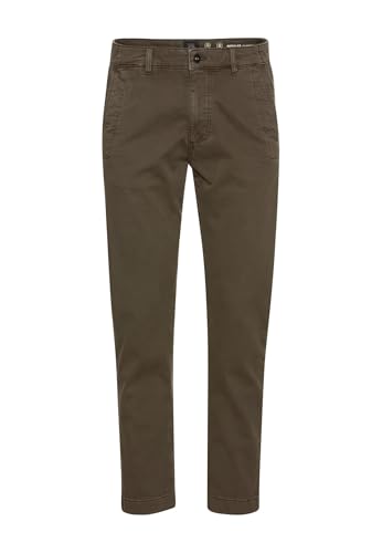 camel active Herren fleXXXactive® Chino Regular Fit aus Baumwollmix Dunkelbraun, menswear-36/32 von camel active