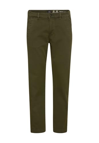 camel active Herren fleXXXactive® Chino Regular Fit aus Baumwollmix Waldgrün, menswear-36/32 von camel active