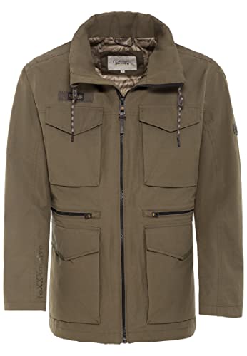 camel active Herren teXXXactive® Fieldjacket mit Reflektorprints Olive Braun, menswear-56 von camel active