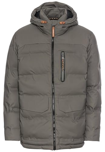 camel active Herren teXXXactive® Funktionsjacke aus recyceltem Polyester Grau, menswear-56 von camel active