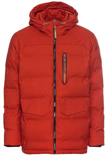 camel active Herren teXXXactive® Funktionsjacke aus recyceltem Polyester Rot, menswear-60 von camel active