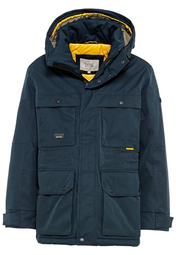 camel active Herren teXXXactive® Funktionsjacke mit Abnehmbarer Kapuze Dunkelblau, menswear-27 von camel active