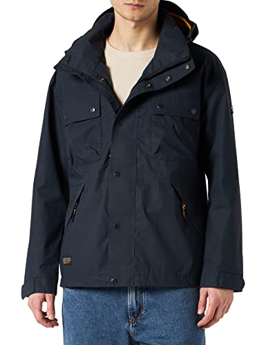 camel active Herren teXXXactive® Funktionsjacke mit Kapuze Dunkelblau, menswear-70 von camel active