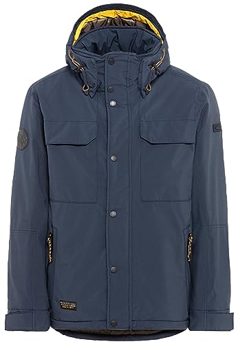 camel active Herren teXXXactive® Funktionsjacke mit Abnehmbarer Kapuze Dunkelblau, menswear-54 von camel active