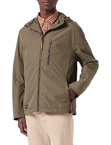 camel active Herren teXXXactive Funktionsblouson mit Kapuze Blouson, Oliv, 26 von camel active