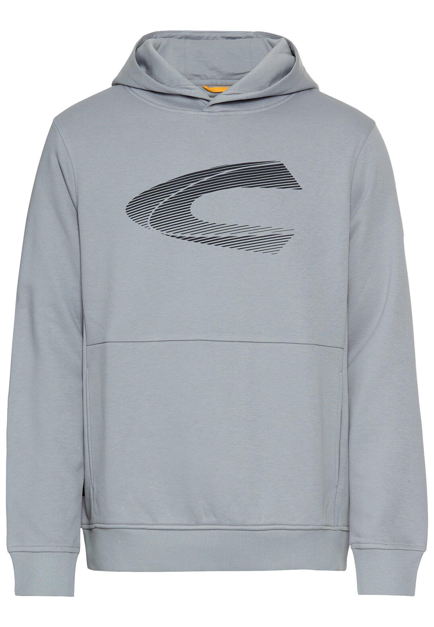 camel active - Hoodie aus Baumwollmix stone blue - Gr. - XXL von camel active