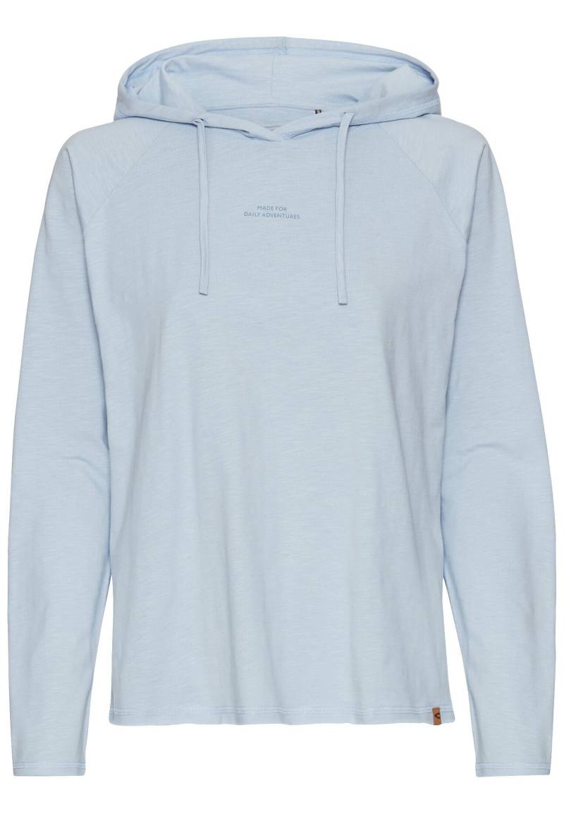 camel active - Hoodie aus reiner Baumwolle french blue - Gr. - XL von camel active
