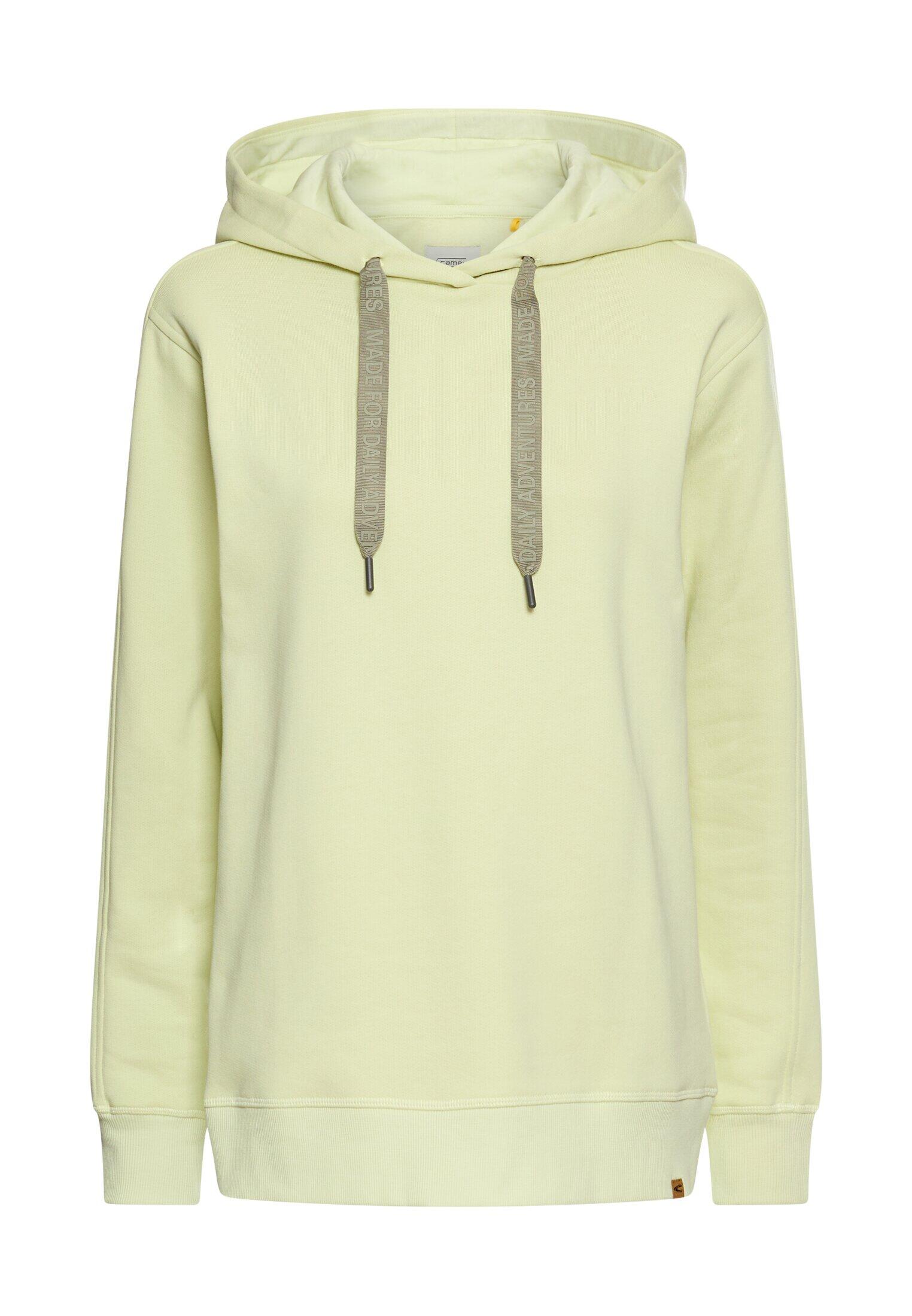camel active - Hoodie aus reiner Baumwolle lime green - Gr. - XS von camel active