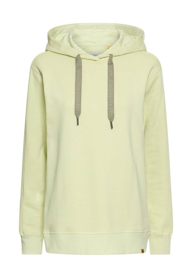 camel active - Hoodie aus reiner Baumwolle lime green - Gr. - XS von camel active