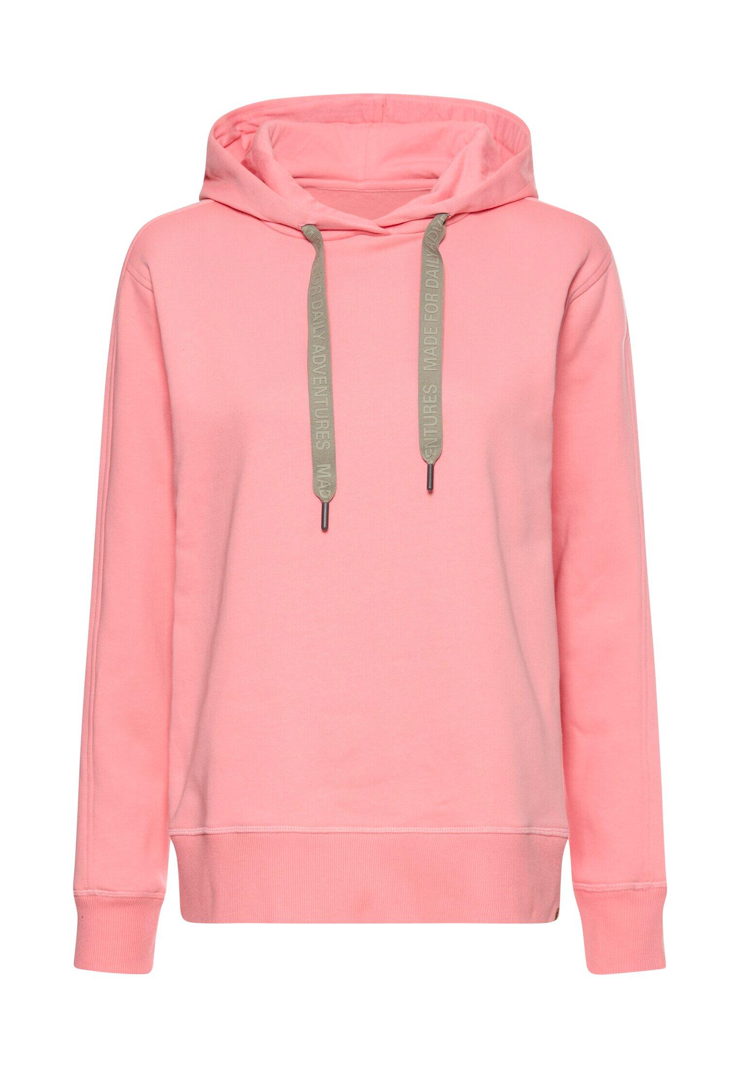 camel active - Hoodie aus reiner Baumwolle winter berry - Gr. - L von camel active