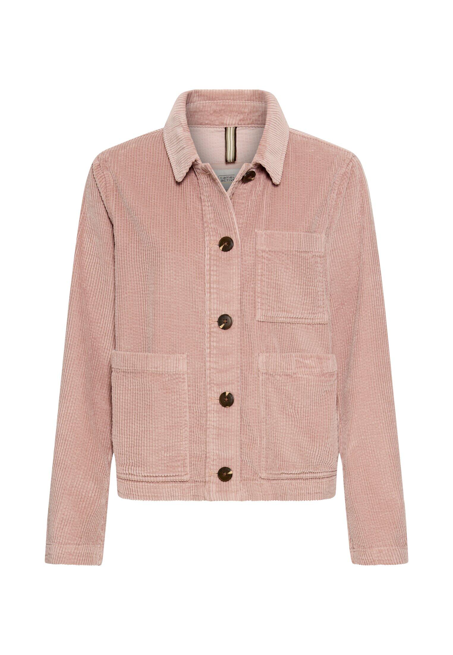 camel active - Indoor Blazer mit Taschen dark mauve pink - Gr. - 46 von camel active