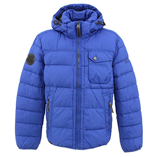 camel active, Herren Winterjacke Warm Gefütterte Steppjacke Aquablue 56 von camel active