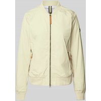 camel active Jacke mit Label-Patch in Offwhite, Größe 34 von camel active