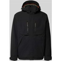 camel active Jacke mit Reißverschlusstaschen Modell 'TEXXXACTIVE' in Anthrazit, Größe 50 von camel active