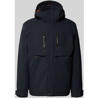camel active Jacke mit Reißverschlusstaschen Modell 'TEXXXACTIVE' in Marine, Größe 52 von camel active